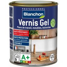 Vernis Gel Biosoucé 5 couleurs 2 finitions 4 Conditionnement - Chêne moyen 0,25 l