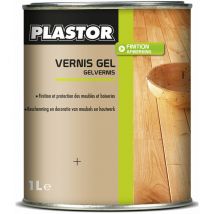 Vernis gel de qualité ébénisterie pour la décoration et la protection des meubles et bois intérieurs - 2,5L satin chêne clair