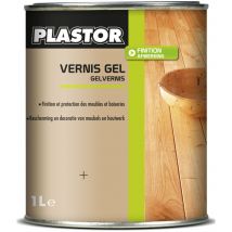 Vernis gel de qualité ébénisterie pour la décoration et la protection des meubles et bois intérieurs - 2,5L satin chêne moyen