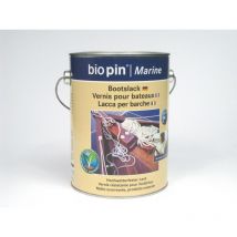 Biopin - Vernis haute qualité pour bois extérieur et bateau 2,5L soit 30-33m² - blanc
