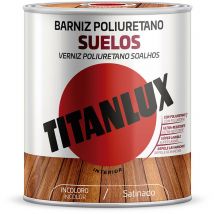 Vernis Polyuréthane Incolore Satiné Pour Sols 4l Titanlux M17100004 - TITANLUX