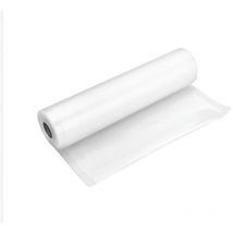 Verpackungsbeutelrolle 22cm x 10m aus weißem Lebensmittelkunststoff