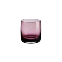 Verre Ankara soufflé à la bouche cerise