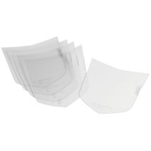 Verre de protection extérieur – set de 5 pour casque de soudage OPTREL P550 – Obscurcissement max, Largeur, Longueur