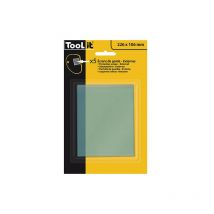 Verre de rechange externe pour casque de protection soudure lcd Promax 9/13 g sachet de 5 pcs