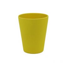 Verre en bambou - cao - jaune