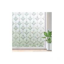 Verre film fenêtre film décoration murale bureau film fenêtre électricité statique coquille fleur 50x500 cm
