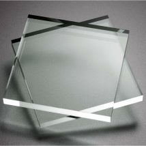 Verre méthacrylate transparent de 3 mm ou verre acrylique - différentes tailles et formats DIN A6 / A5 / A4 / A3 / A2 / A1 / A0 - Lot 2 Pièces A1 594