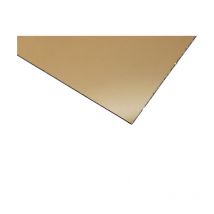 Verre synthétique fumé aspect lisse - Coloris - Fumé, Epaisseur - 2.5 mm, Largeur - 100 cm, Longueur - 200 cm