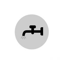 218314 TASTE lentille plat, blanc, symbole liquide - Eaton