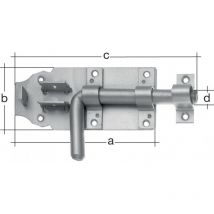 Verrou avec boucle 180mm