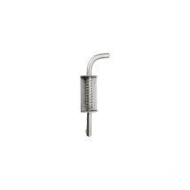 Gilac - Verrou pistolet à ressort Argent 14 14 Bichromaté