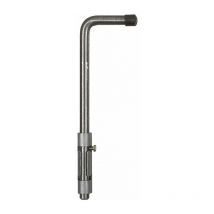 Verrou acier à souder à pêne long - 500 mm - Bourg Industries