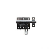 Norail - Verrou de box à porte cadenas - Dimensions ø 12 mm - Lg 80 mm