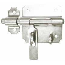 Finish - Verrou de box avec porte cadenas diamêtre 14mm 80 x 68
