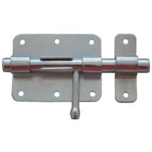 Verrou de box acier zingué – Loquet et targette – BOURG INDUSTRIES