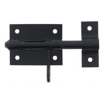 Verrou de box standard bourg mermier - ø 8 mm - Noir - M-498082