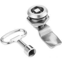 Verrou de porte multifonctions électrique Serrure de meuble Poubelle ascenseur Triangle rond hexagonale Verrou à came et un Core Lock Four Corner