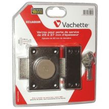 Verrou de sureté bouton et cylindre série eclador 40mm Vachette