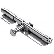 Communello - Verrou Lourd Tringle Ronde, Longueur 240 Mm, Pêne Ø 16