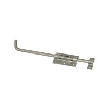 Verrou porte à douille inox à visser longueur 400mm