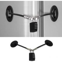 Verrouillage de sécurité pour réfrigérateur, sans cadenas, verrouillage de sécurité pour congélateur, verrouillage de réfrigérateur pour enfant,