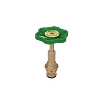 Verrouille la partie supérieure de la vanne d&39écoulement libre 0018162000001 dn 20, g 3/4, laiton, tige montante