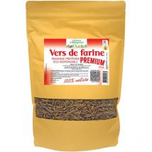 Vers de farine français Ferme De Beaumont Friandise protéines poules • 375 gr • 2,4 litres
