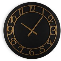 Beattyville Orologio da parete Decorativo per cucina, soggiorno, sala da pranzo o camera da letto, Misure (a x l x l) 60 x 4,5 x 60 cm, Legno mdf,