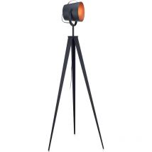 Teamson Home - Stativ Led Standard Stehlampe Rotgold Modern Lighting Vn-l00021-eu
