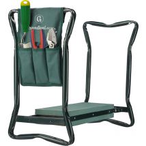 Versatile foldable portable garden kneeler