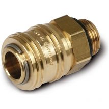 Rectus - Aircraft Kupplung mit Außengewinde 1/4 ag, Art.Nr. 2201001