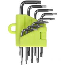 Torx-Winkelschlüssel, 8-teiliges Torx-Inbusschlüssel-Set, Sternschraubendreher T5 T6 T7 T8 T9 T10 T15 T20, Schraubenschlüsselsätze Handwerkzeuge