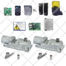 Genius - faac roller Kit 230v Automatismo cancela batiente 1 - 2 hojas subterráneas - versione anta: 2 ante