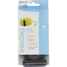 VELCRO VEL-EC60329 Klettband mit Gurt Haft- und Flauschteil (L x B) 920 mm x 50 mm Schwarz 1 St.