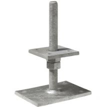 Verstellbarer Pfostenfuß pb - Höhe 40-200 mm - simpson - PPB80G-R