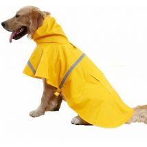Réglable Étanche Pet Chien À Capuche Imperméable Chien Réfléchissant Manteau De Pluie Veste Chien Vêtements De Pluie Vêtements De Vêtement pour Petit