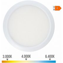 Verstellbares LED-Downlight, Auf-/Einbau Ø22,5cm (20W, 2.050lm) Weiß EDM 31509