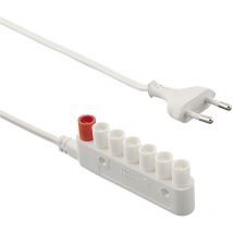 Verteiler 6-fach + 1 codiert Mini-Stecksystem, 230 v, Länge 3500 mm