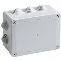 Verteilerkasten Pico Ip55 Mit Abgestuften Endkappen 190x140x70 960° Grau