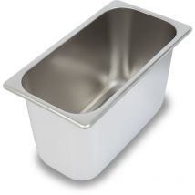 Vertes - gn Behälter 1/3 Gastro Norm Gastronorm (Edelstahl, 200mm Tief, Hygienisch, Rostfrei, Kratzfest, Temperaturbeständig von -40° bis +300°C, für
