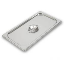 Vertes - gn Deckel 1/3 Gastro Norm Gastronorm (Edelstahl, Hygienisch, Rostfrei, Kratzfest, Temperaturbeständig von -40° bis +300°C, mit Griff, für