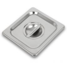 Vertes - gn Tapa 1/6 Gastro Norm Gastronorm (acero inoxidable, higiénico, resistente a los arañazos, resistente a temperaturas de -40° a +300°C, con
