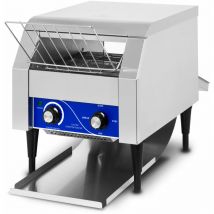 Vertes - Grille Pain Toaster Convoyeur Professionnel Acier Inoxydable (1940W, 230V, Pour Toasts et Pains à Hamburgers, 1 Rampe dInsertion, 2 Rampes