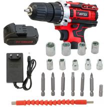 Vertex wkrętarka 21v /2x1,5ah walizka