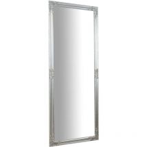 Long vertical/horizontal wall mirror Bathroom mirror for makeup Large bedroom mirror Silver frame mirror Hanging mirror