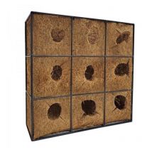 Vertical Wall Mounted Planter 35cm Square With Liner Garden Pride