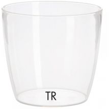 Nicoli Verve Crystal, CM 13X12,1 H, Trasparente, Ideale per Orchidee, Fiori