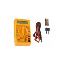 Vervollständigen Sie den Multimeter -Tester für digitale Taschen mit 2 Klemmen für die Messung