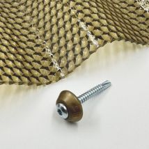 Verzinkte Schrauben M5 X 40 Mm Für Metall Mit Bronzen Dichtscheibe Mk Pc Diamonds 50 Stück